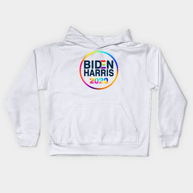 Biden/Harris Pride Kids Hoodie by Mirnamar